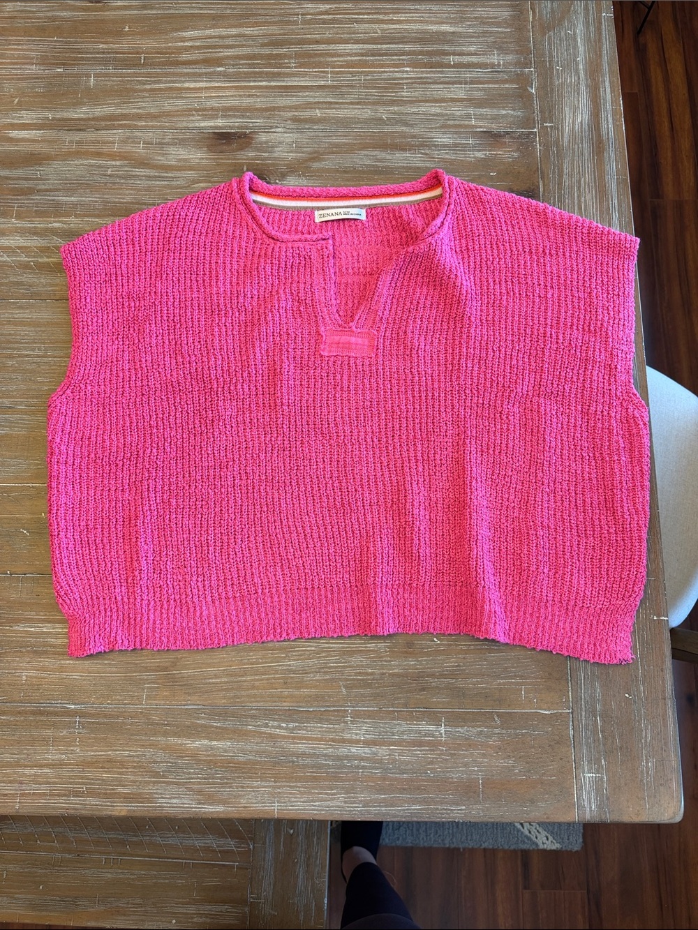 Zenana Pink Top